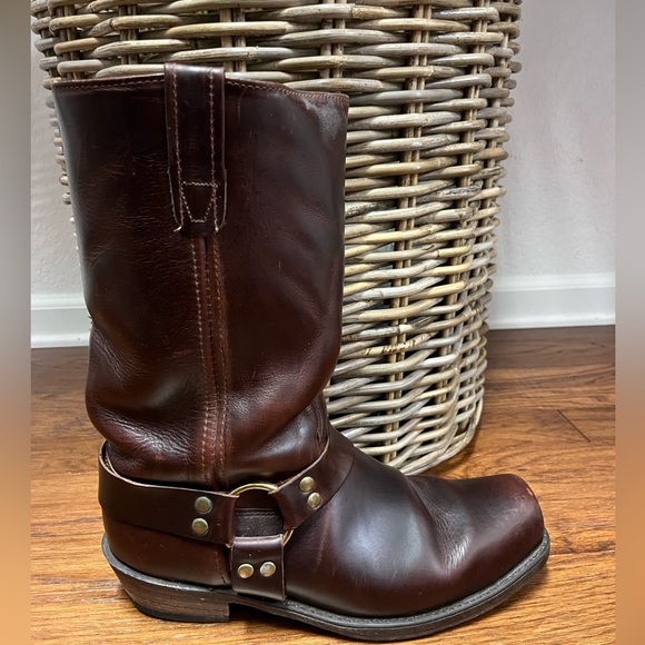 Men’s Orvis engineer harness boots made in USA - Picture 4 of 12